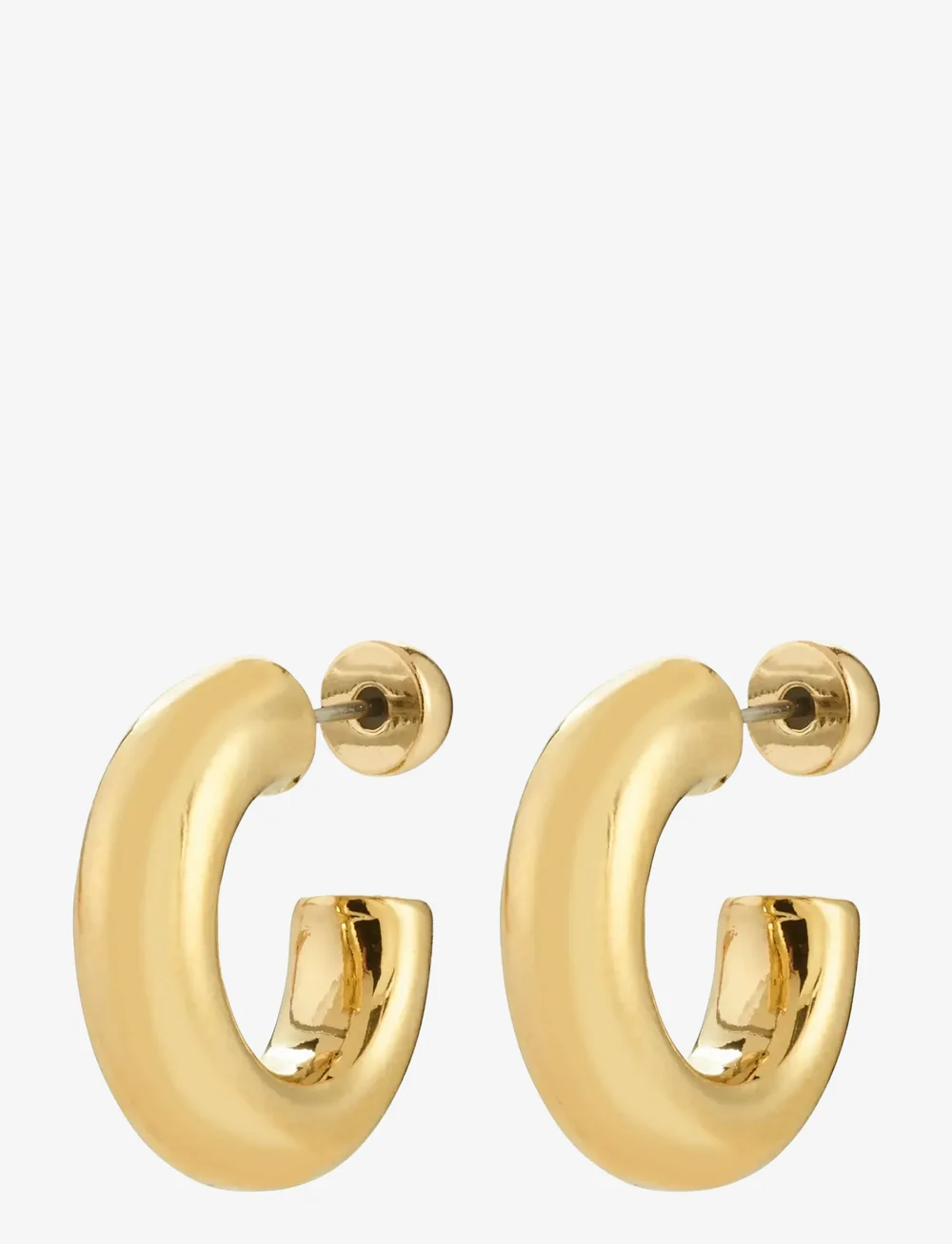 Pilgrim - PHASE small hoops gold-plated - kreolen - gold plated - 2