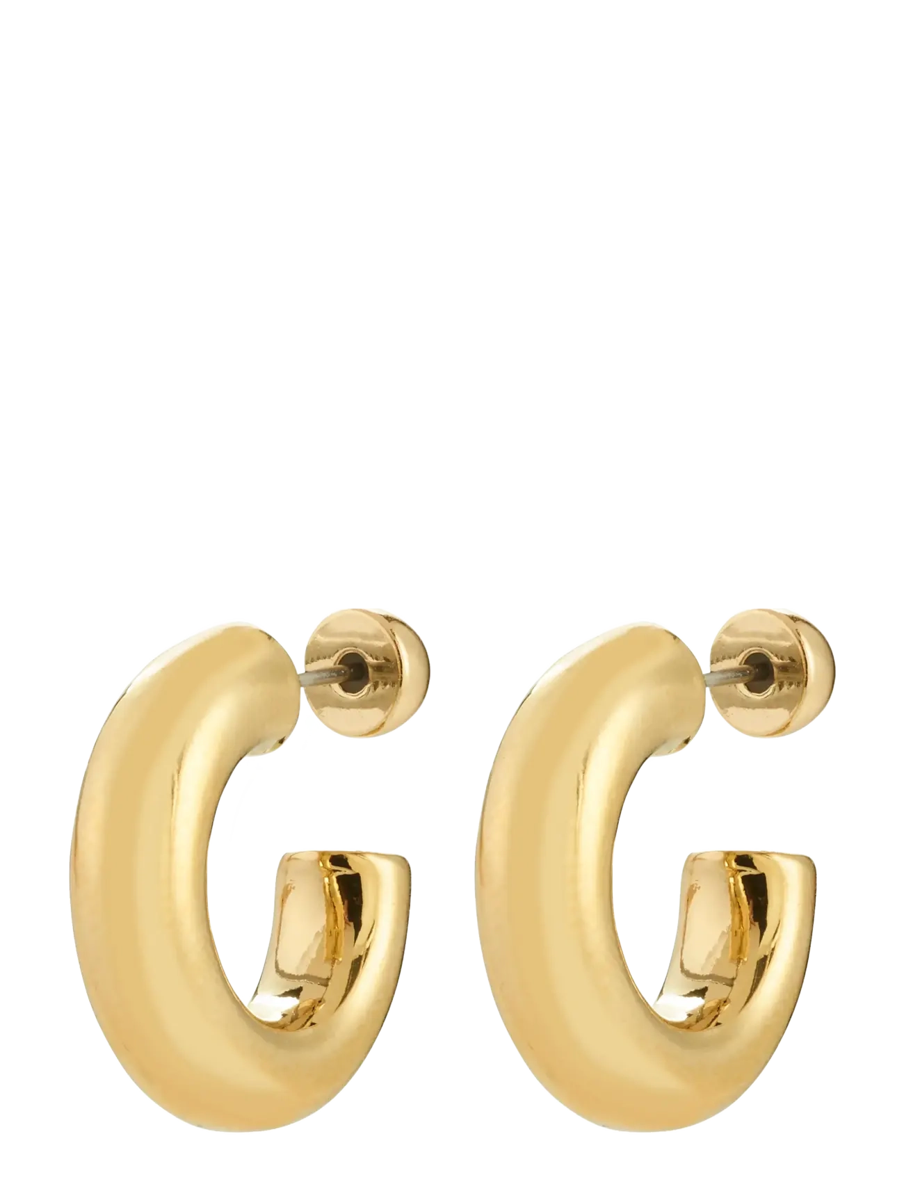 Pilgrim - PHASE small hoops gold-plated - hoops kõrvarõngad - gold plated - 2