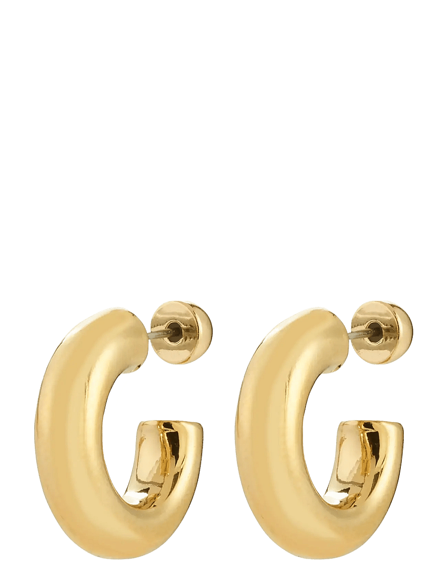 Pilgrim - PHASE small hoops gold-plated - hoops kõrvarõngad - gold plated - 2
