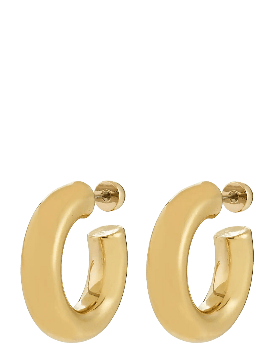 Pilgrim - PHASE medium hoops gold-plated - hoops - gold plated - 2