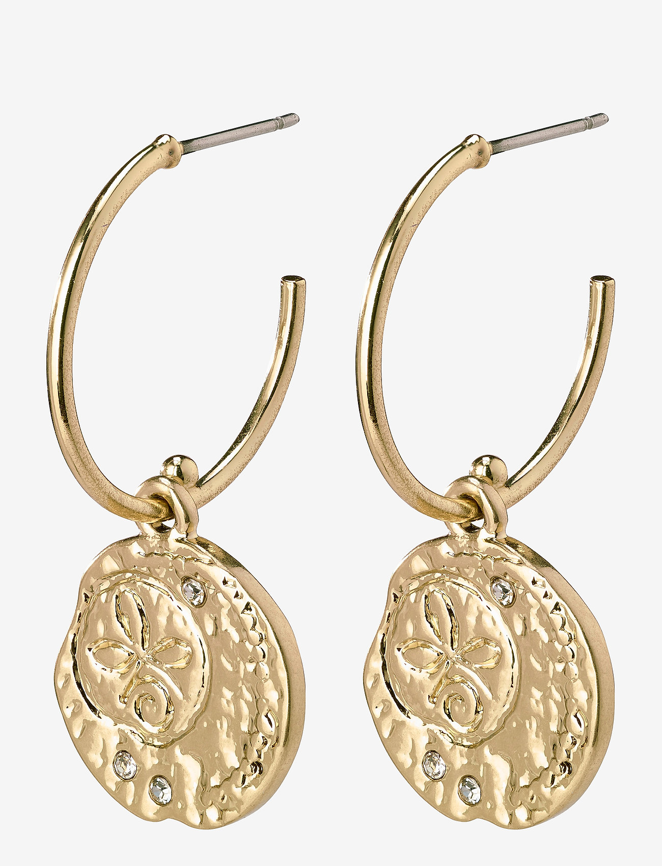 Pilgrim - Earrings Warmth Gold Plated Crystal - gold plated - 0