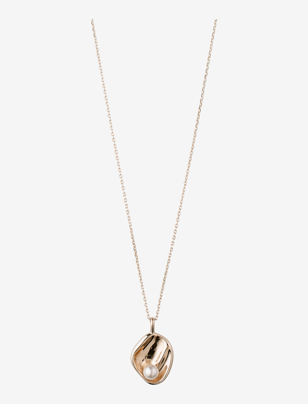 Pilgrim - Necklace Warmth Rose Gold Plated White - rose gold plated - 1