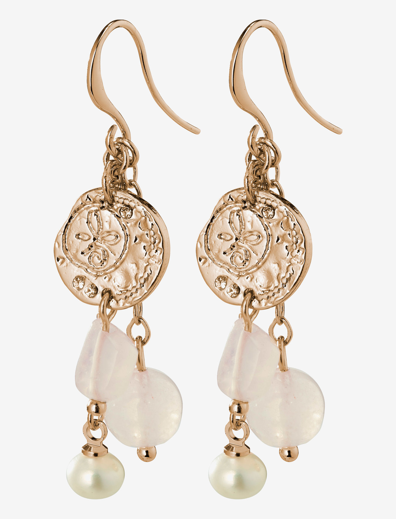 Pilgrim - Earrings Warmth Rose Gold Plated Rose - rose gold plated - 0