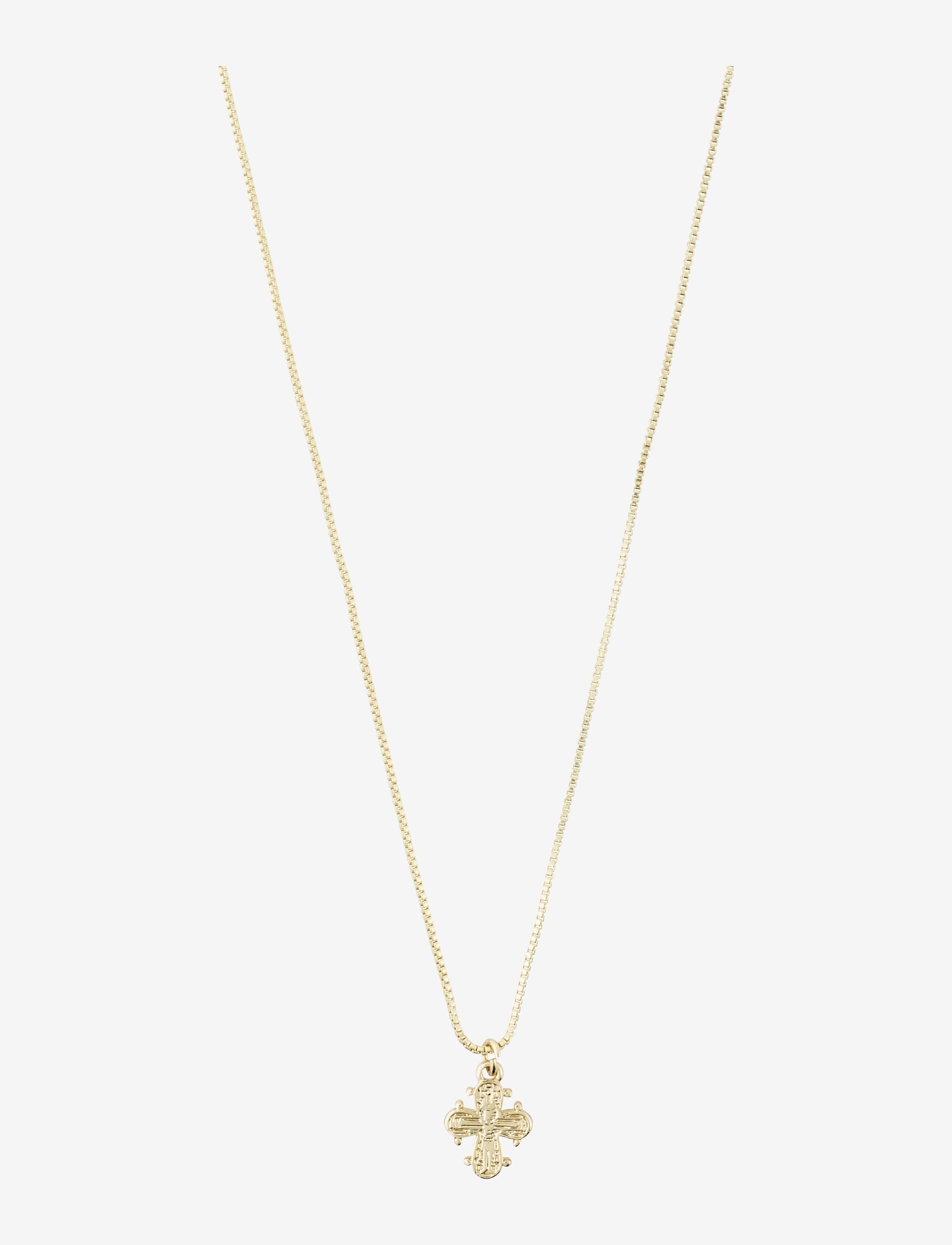 Pilgrim DAGMAR mini pendant necklace gold-plated - Accessories - GOLD PLATED / gold
