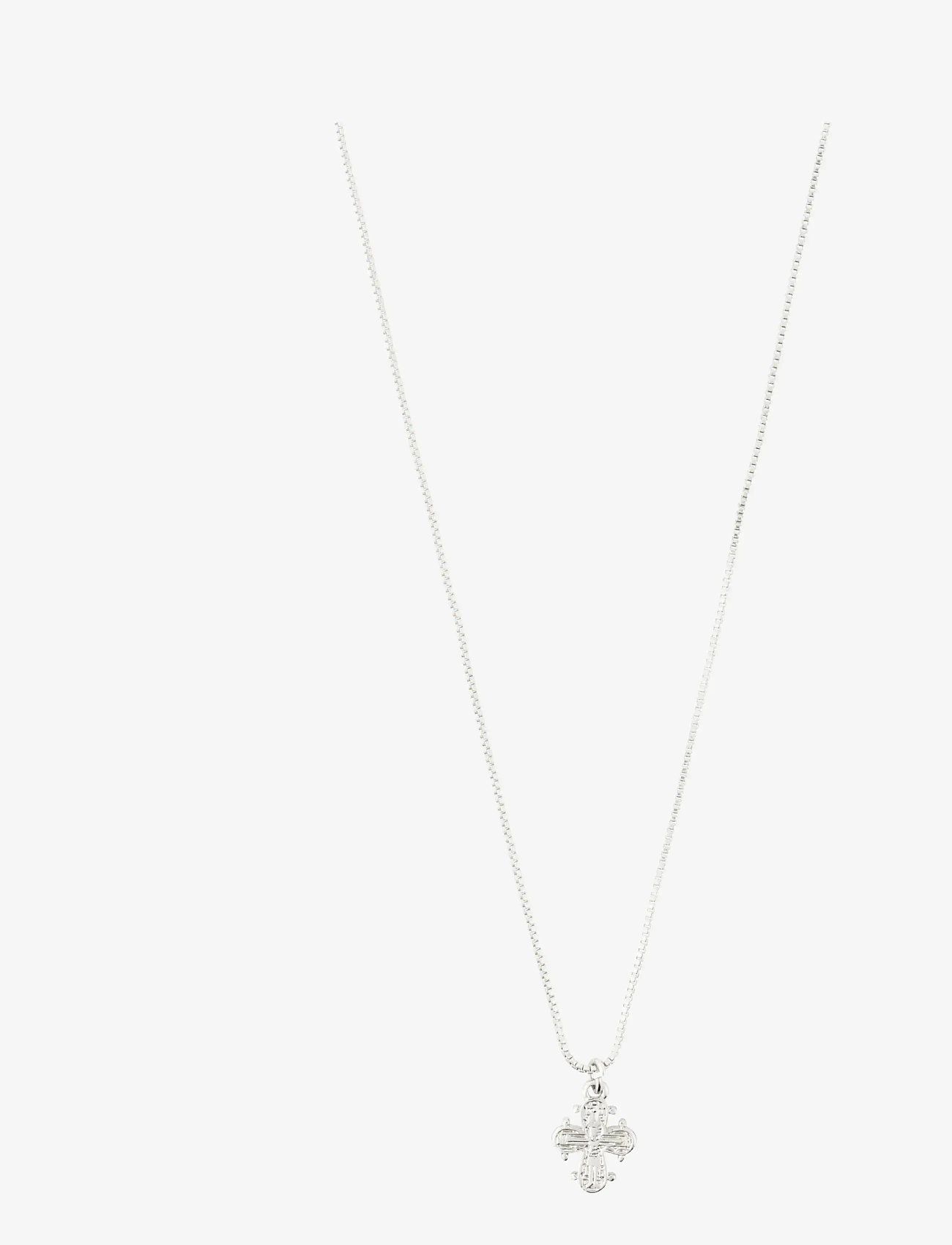 Pilgrim - DAGMAR mini pendant necklace silver-plated - konfirmationstøj - silver plated - 1