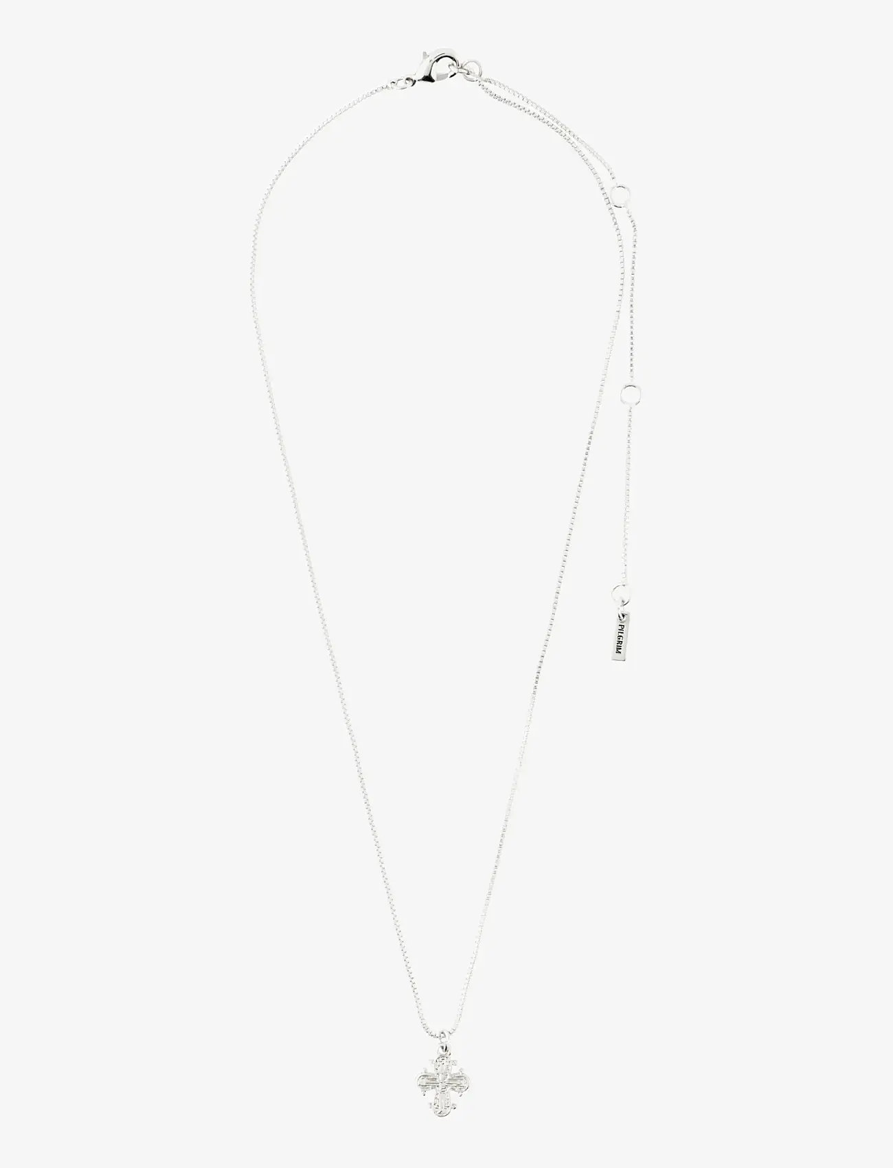 Pilgrim - DAGMAR mini pendant necklace silver-plated - konfirmationstøj - silver plated - 2