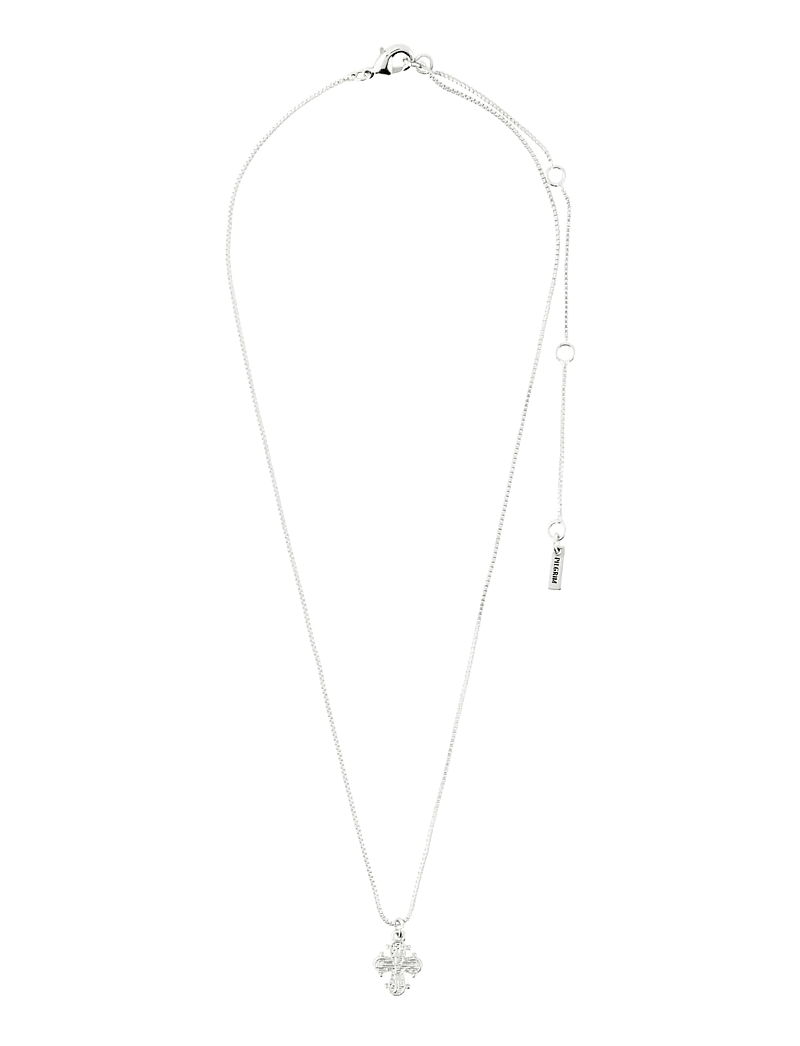 Pilgrim - DAGMAR mini pendant necklace silver-plated - konfirmationstøj - silver plated - 2
