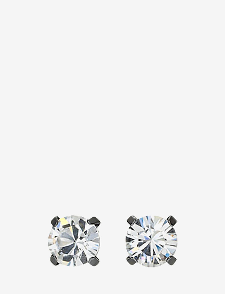 Pilgrim - ORIGINAL crystal earstuds hematite color - ohrstecker - hematite color - 0