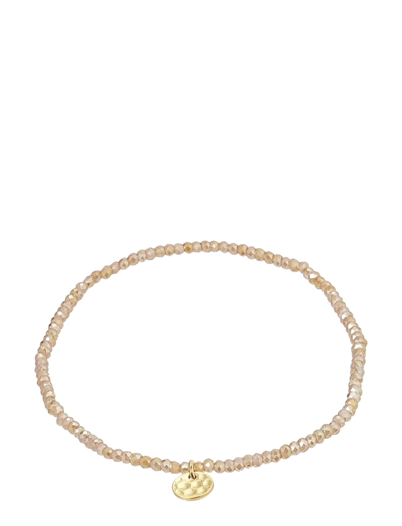 Pilgrim INDIE bracelet peach, gold-plated - Special Occasions - GOLD PLATED / gold