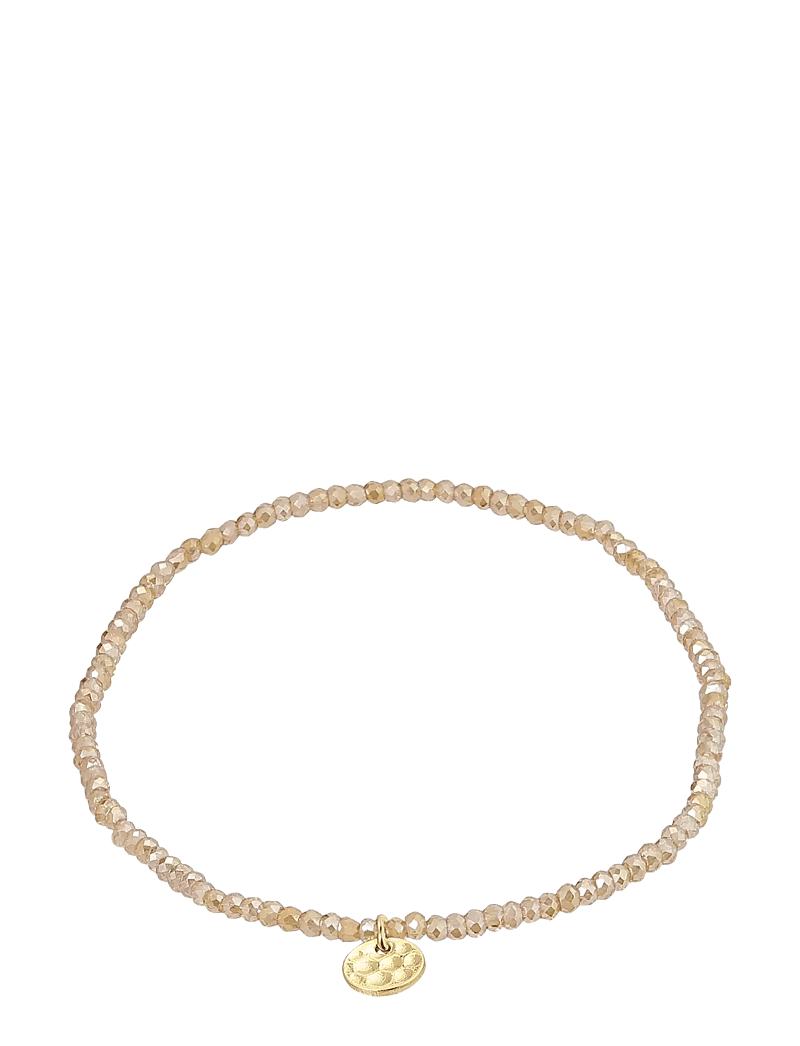 Pilgrim - INDIE bracelet peach, gold-plated - bracelets - gold plated - 1