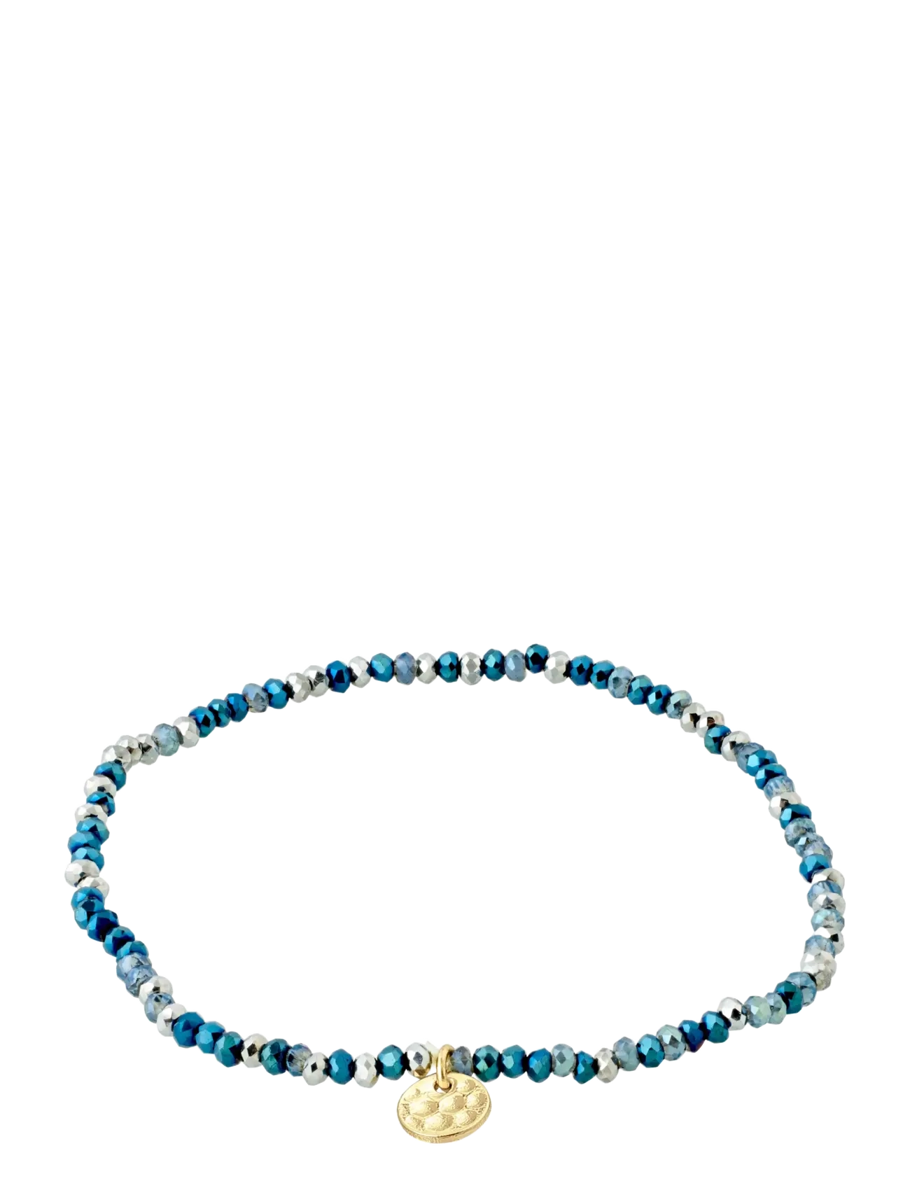 Pilgrim INDIE bracelet blue, gold-plated - Moetrendid - GOLD PLATED / blue