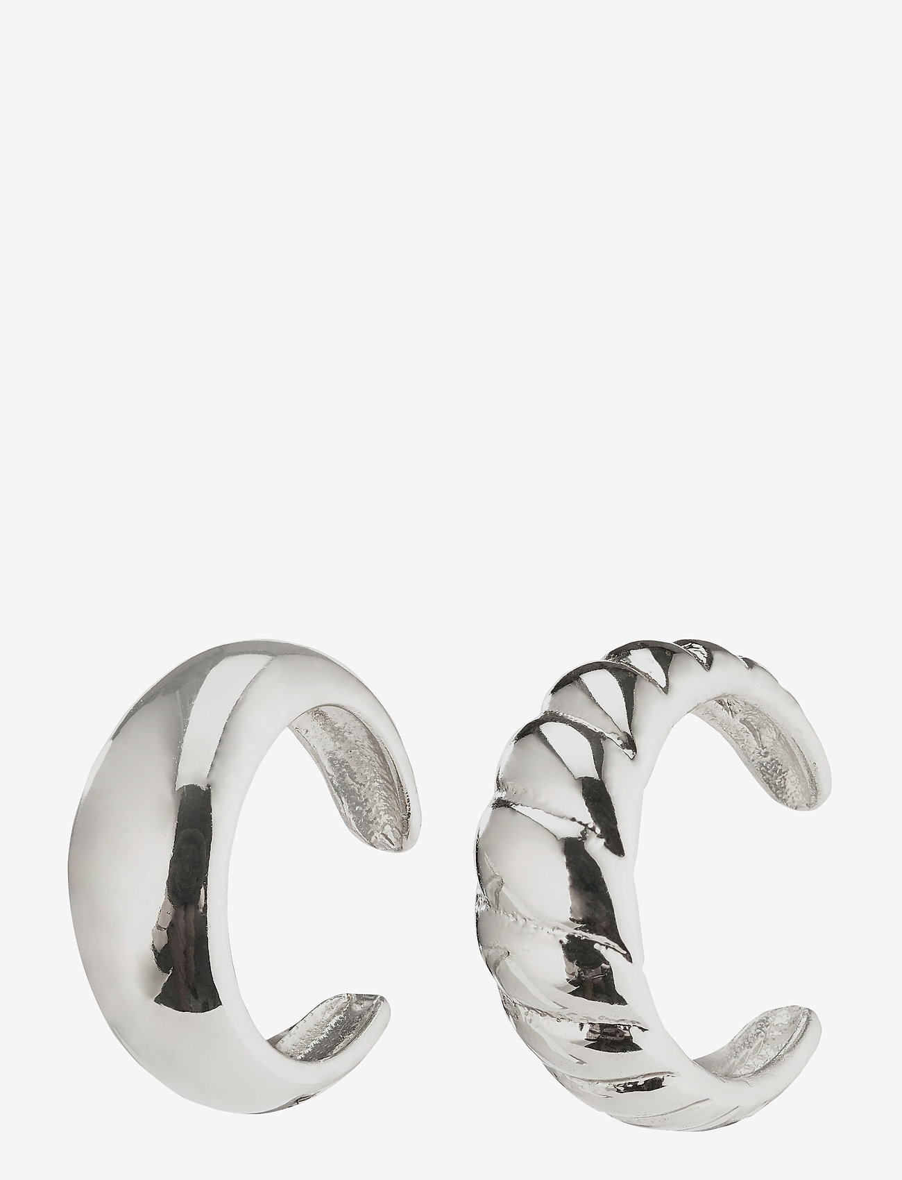 Pilgrim - Earrings  Helga - silver plated - 0