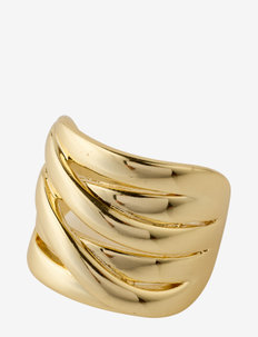 RHEA ring gold plated, Pilgrim