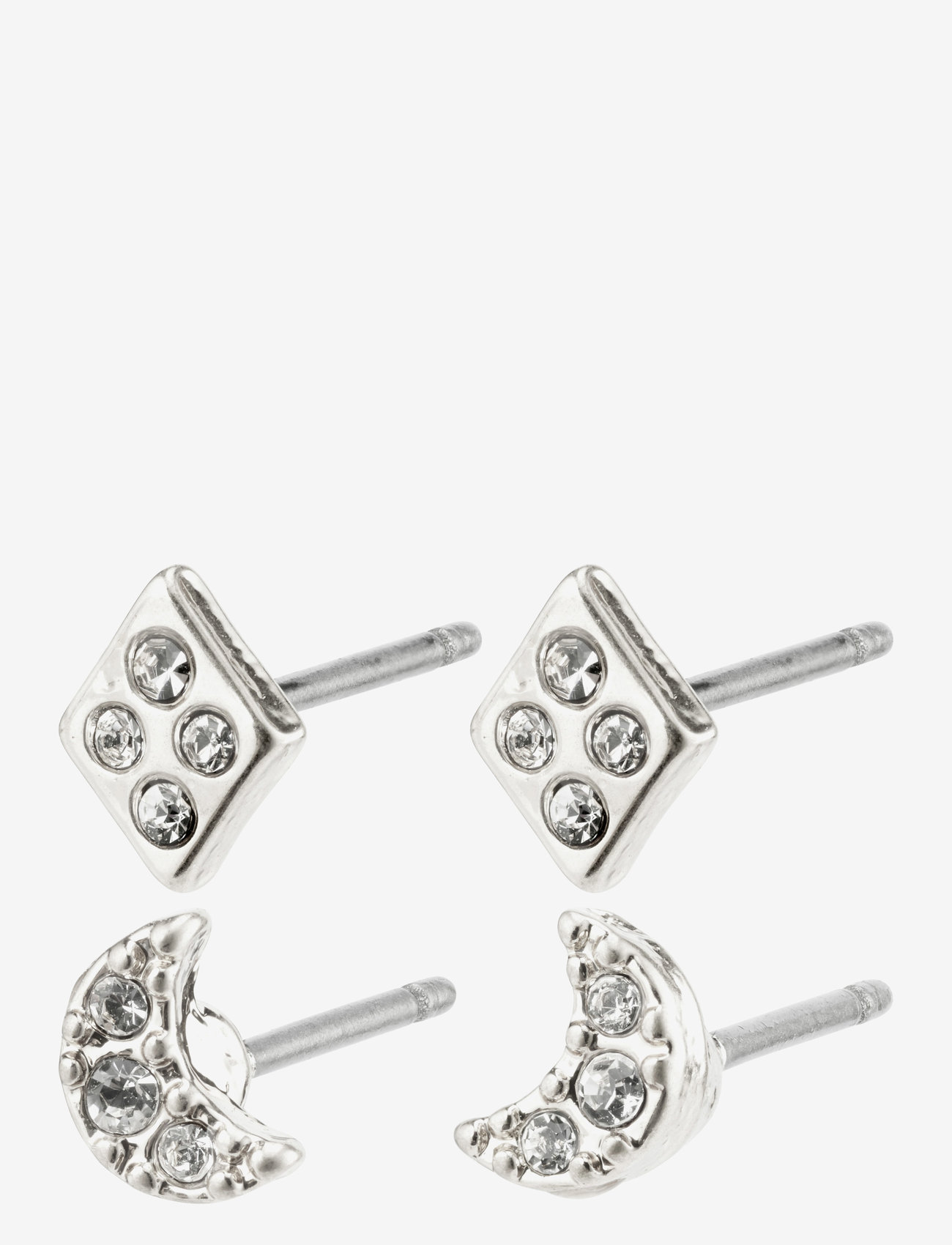 Pilgrim - Earrings  Lucille - silver plated - 0