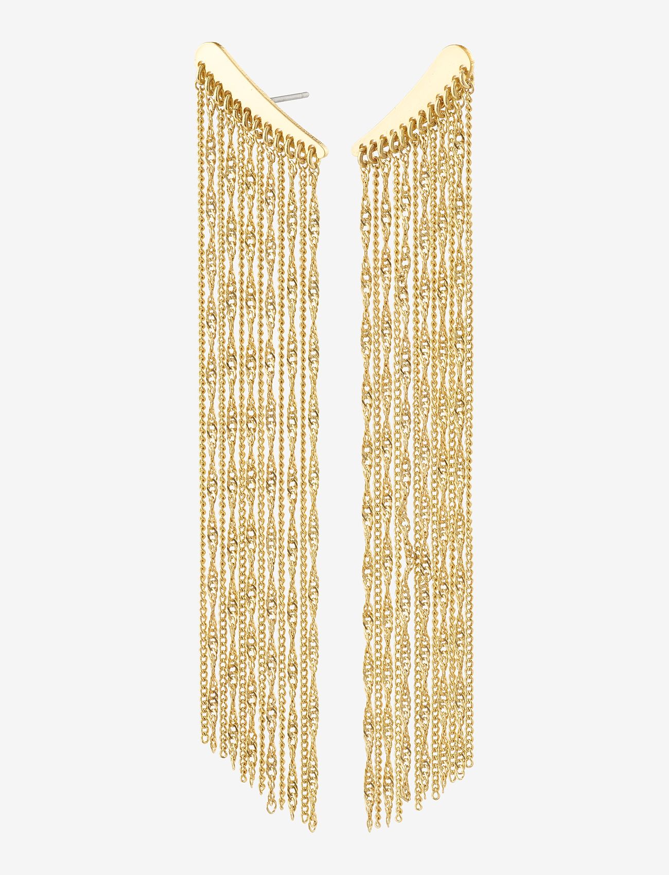 Pilgrim - LEDA waterfall earrings - gold plated - 0