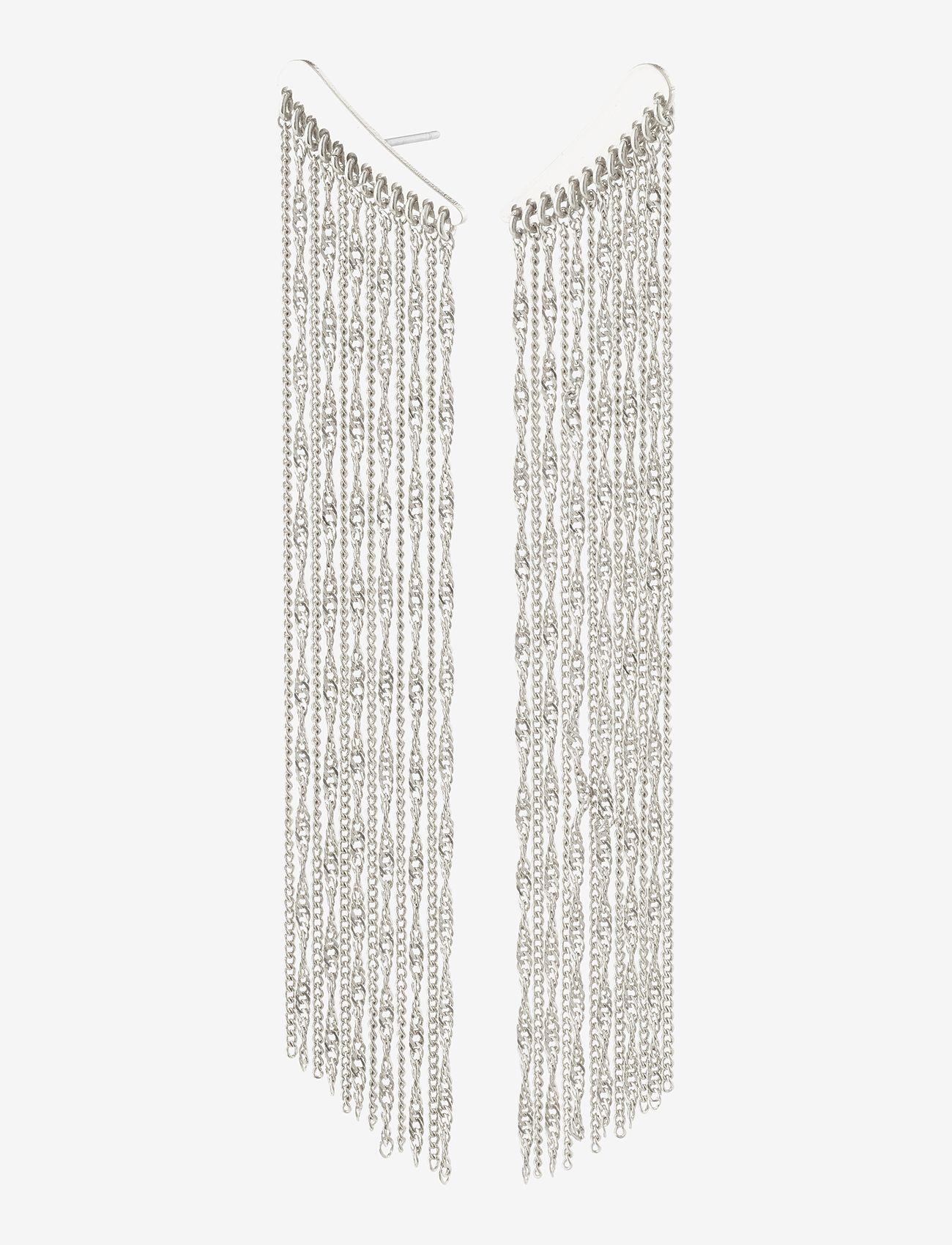 Pilgrim - LEDA waterfall earrings - silver plated - 0
