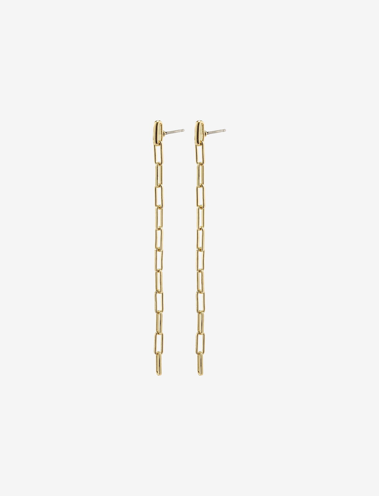 Pilgrim - THILDE long chain earrings - gold plated - 0