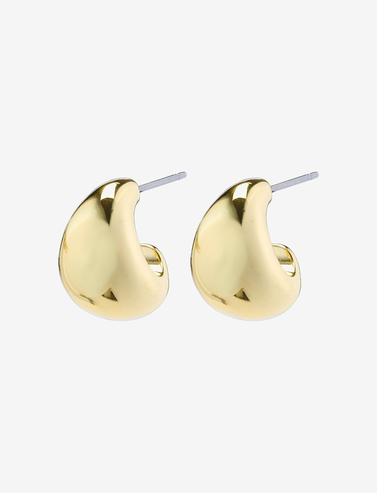 Pilgrim - ADRIANA chunky mini hoop earrings - gold plated - 0