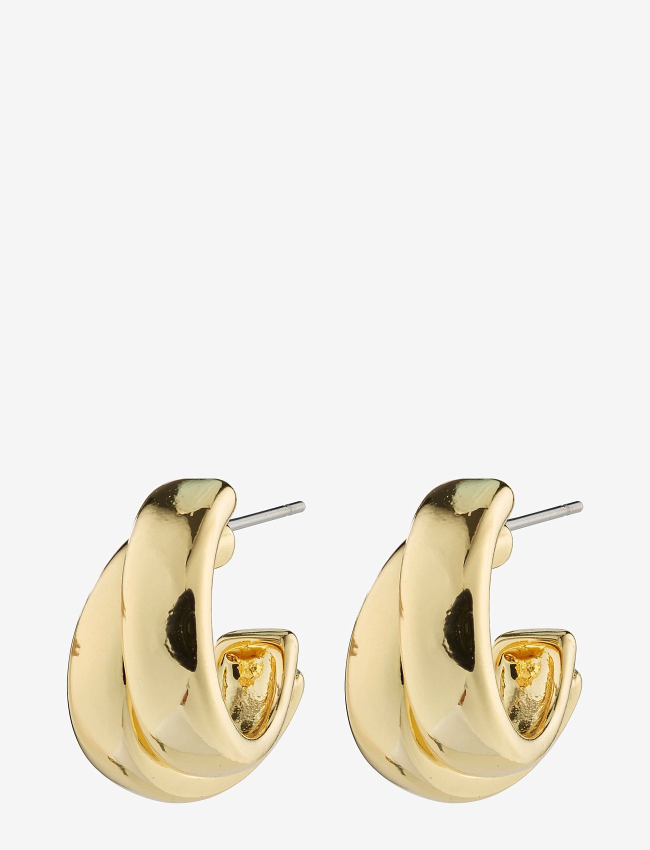 Pilgrim - ORIT recycled earrings - gold plated - 1