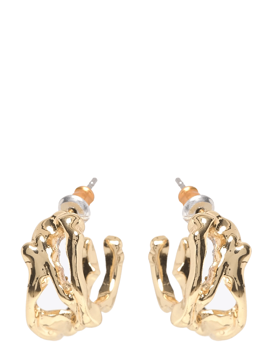 Pilgrim - FOTINI hoop earrings gold-plated - kreolen - gold plated - 0