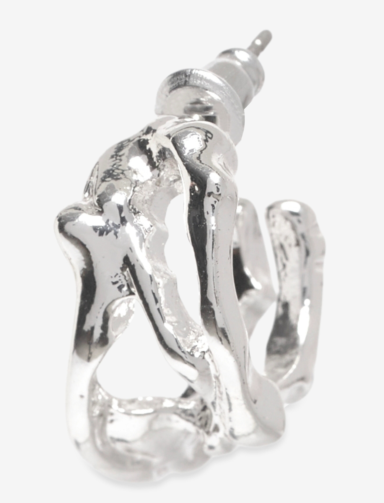 Pilgrim - FOTINI hoop earrings silver-plated - kreolen - silver plated - 1