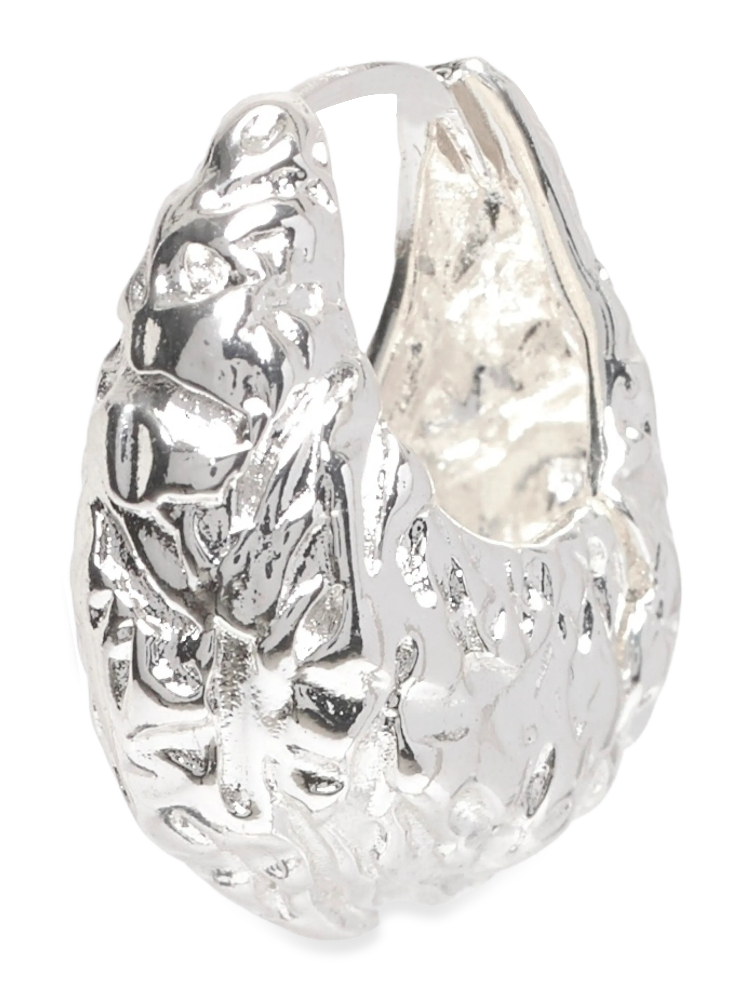 Pilgrim - LINCOLN earrings silver-plated - hoops - silver plated - 1