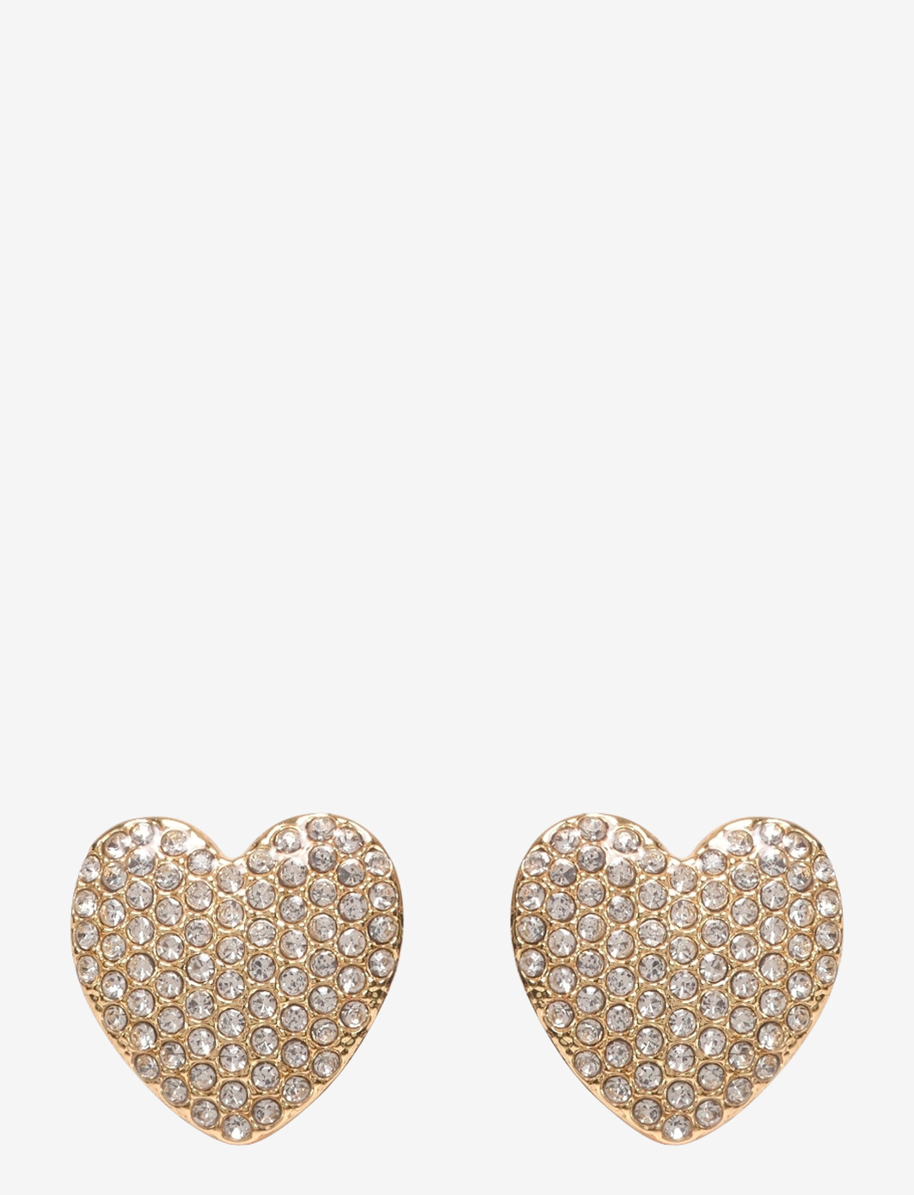 Pilgrim - DUNE heart earrings gold-plated - studs örhängen - gold plated - 0
