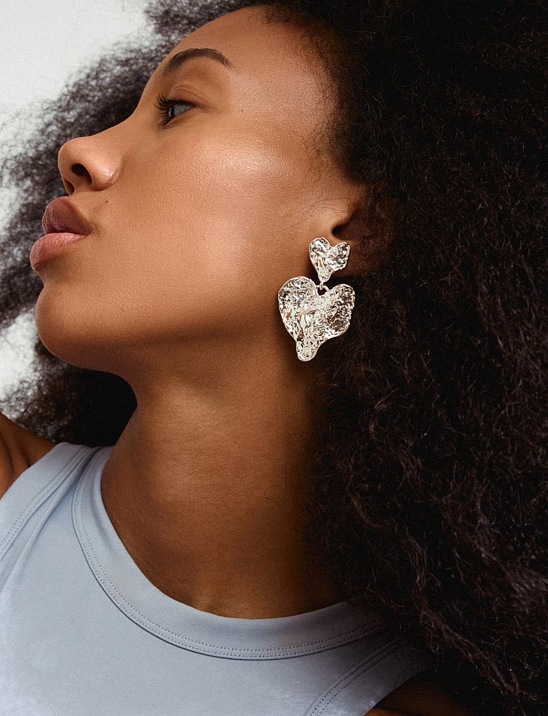 Pilgrim - RYAN recycled earrings - ohrhänger - silver plated - 2