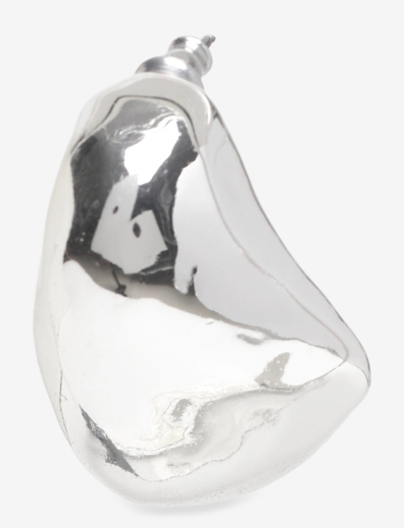 Pilgrim - DUNE earrings silver-plated - creoler & hoops - silver plated - 0