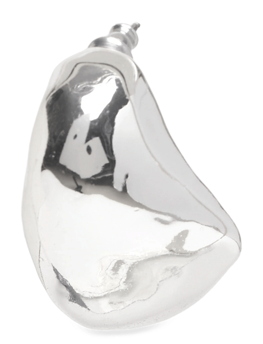 Pilgrim - DUNE earrings silver-plated - korvarenkaat - silver plated - 0