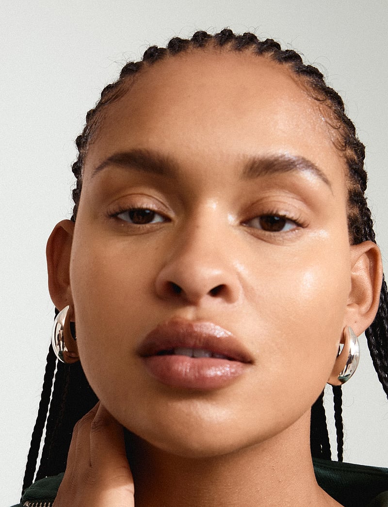 Pilgrim - RORY earrings silver-plated - kreolen - silver plated - 0