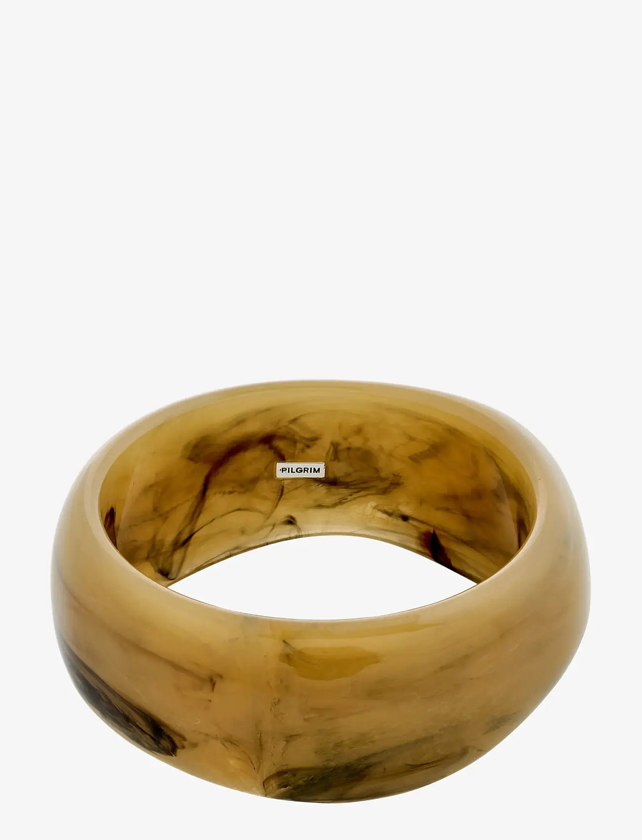 Pilgrim - AASE maxi bangle - laveste priser - silver plated - 0