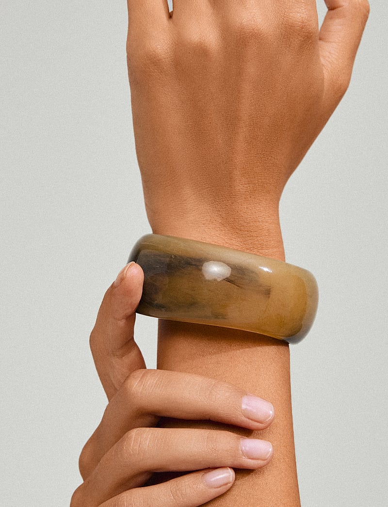 Pilgrim - AASE maxi bangle - bangles - silver plated - 3