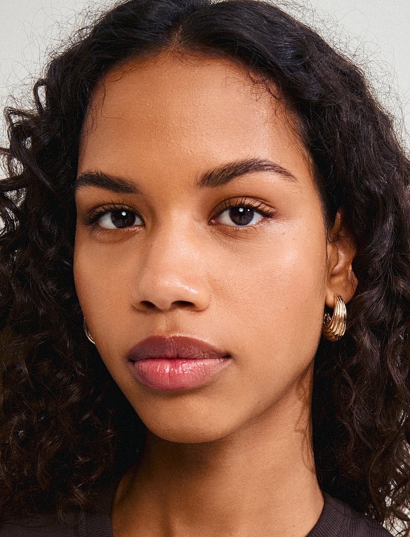 Pilgrim - ASLE earrings - hoops - gold plated - 0