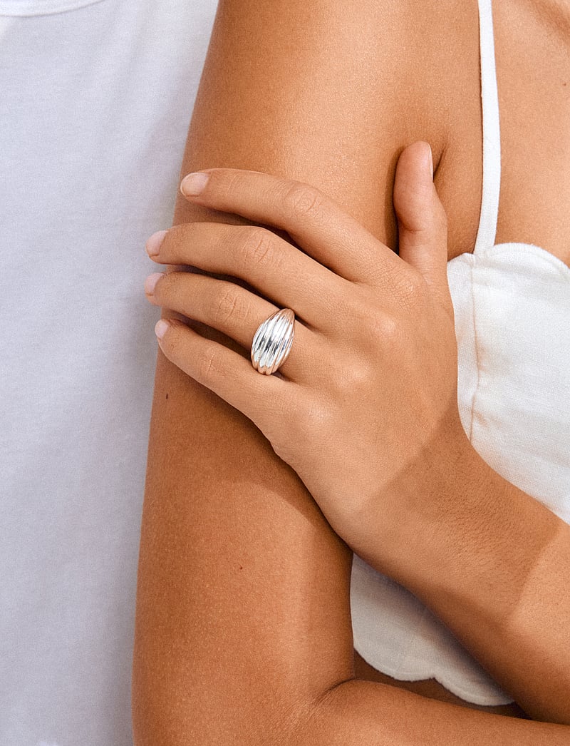 Pilgrim - ASLE ring - konfirmation - silver plated - 2