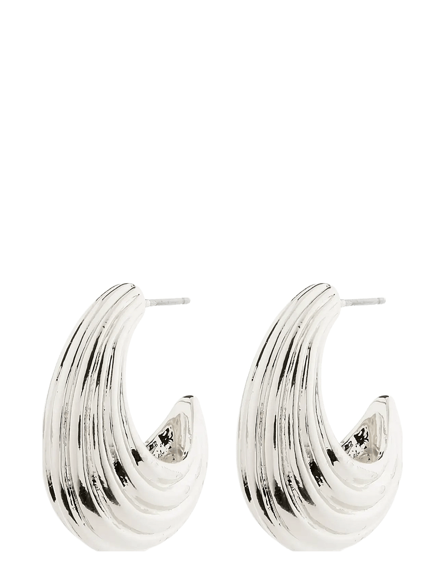 Pilgrim - ASLE earrings - silver plated - 1
