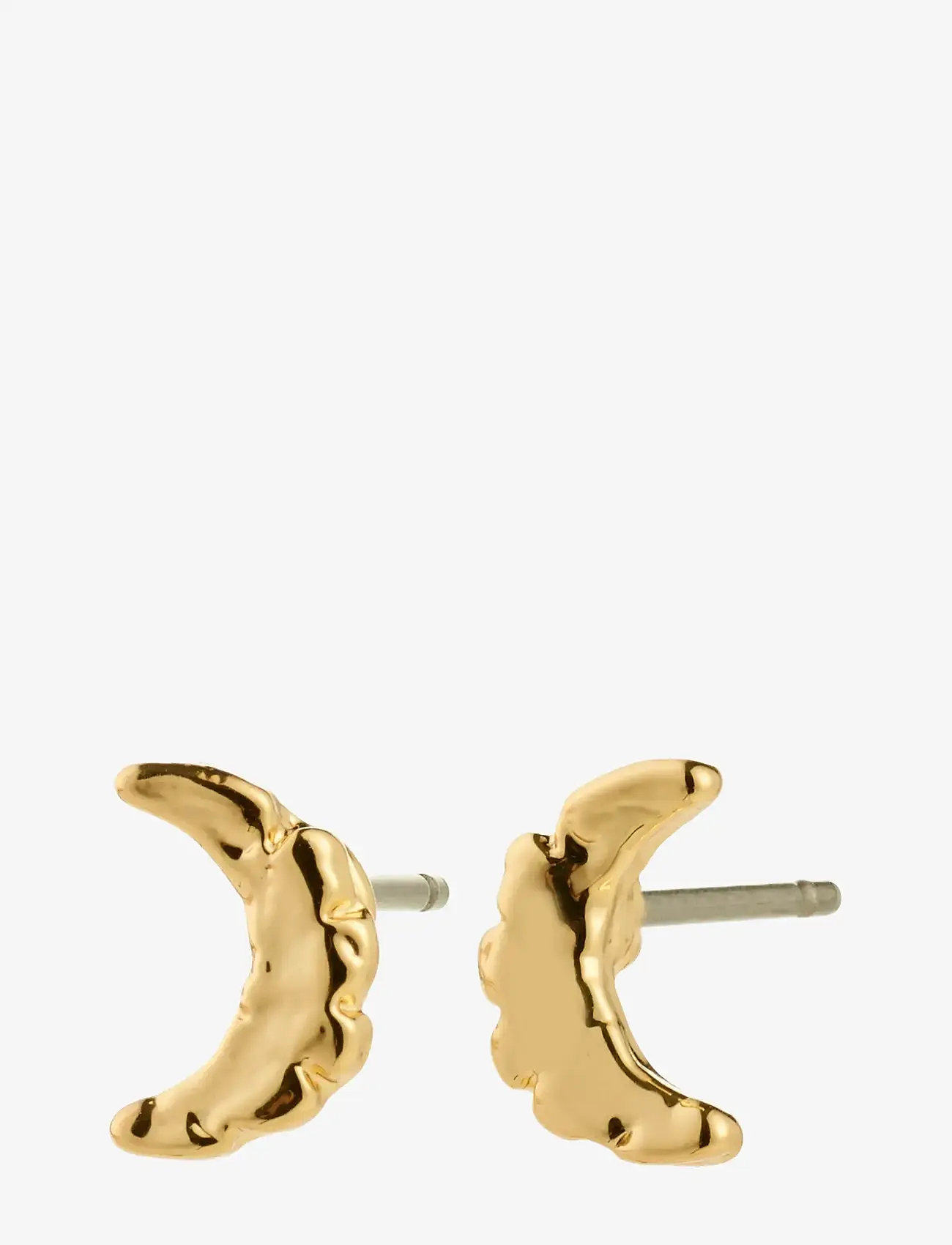 Pilgrim - BETWEEN moon earrings gold-plated - gold plated - 1