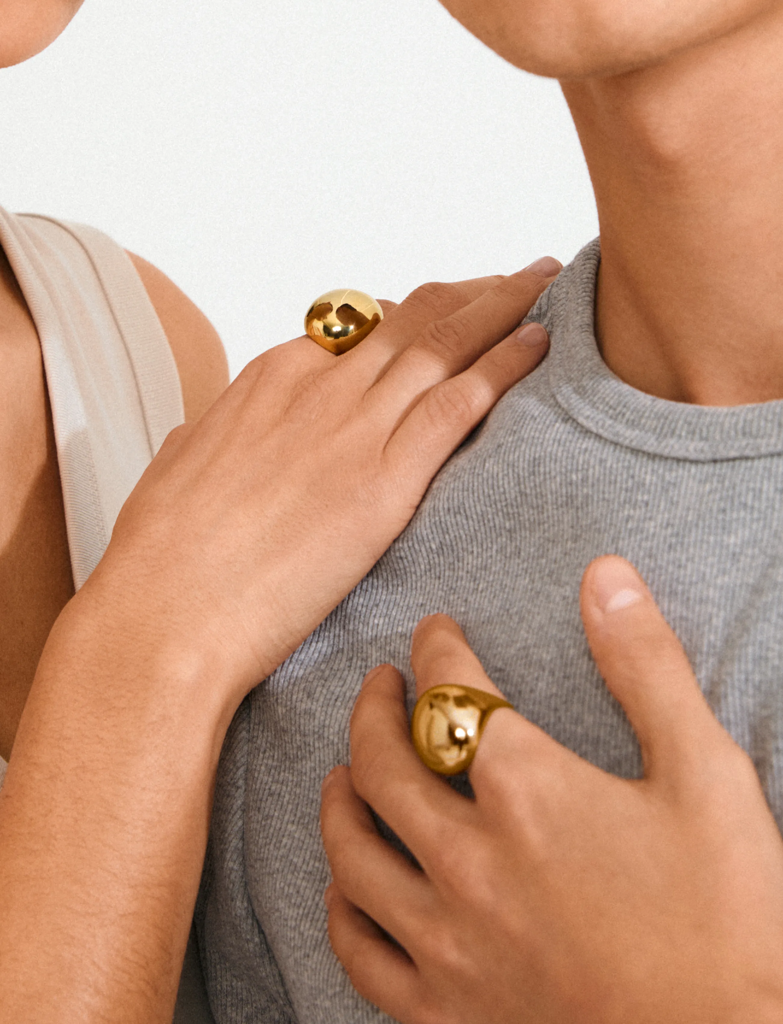 Pilgrim - JAMESON ring gold-plated - festmode zu outlet-preisen - gold plated - 3