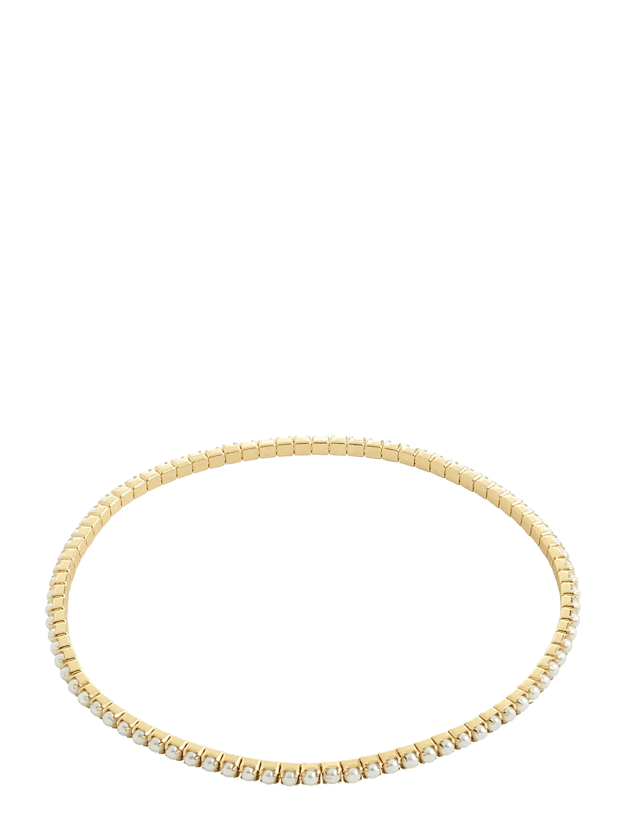 Pilgrim - ARASH pearl bracelet gold-plated - kedjearmband - gold plated - 1