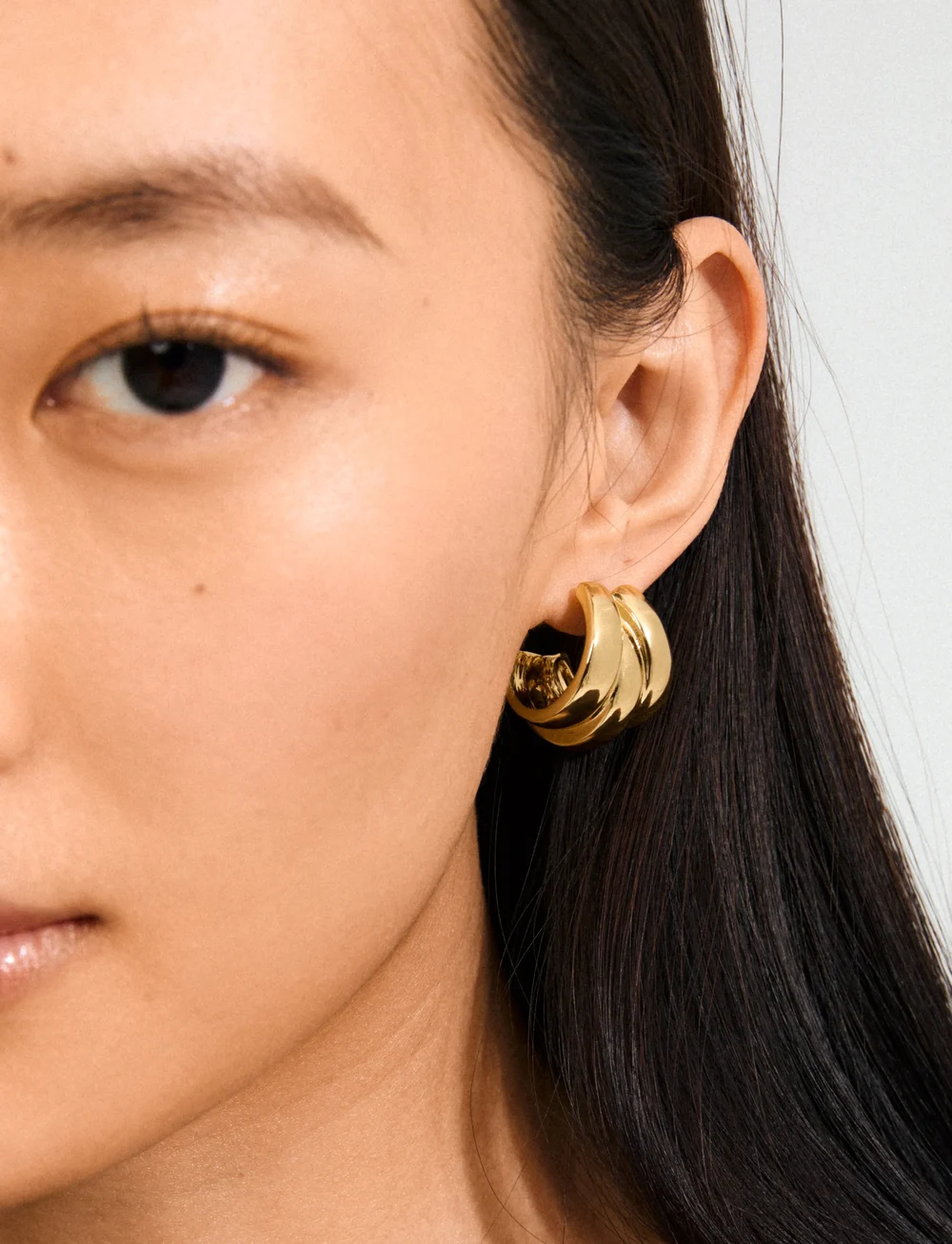 Pilgrim - DAMIA earrings gold-plated - hoops - gold plated - 2