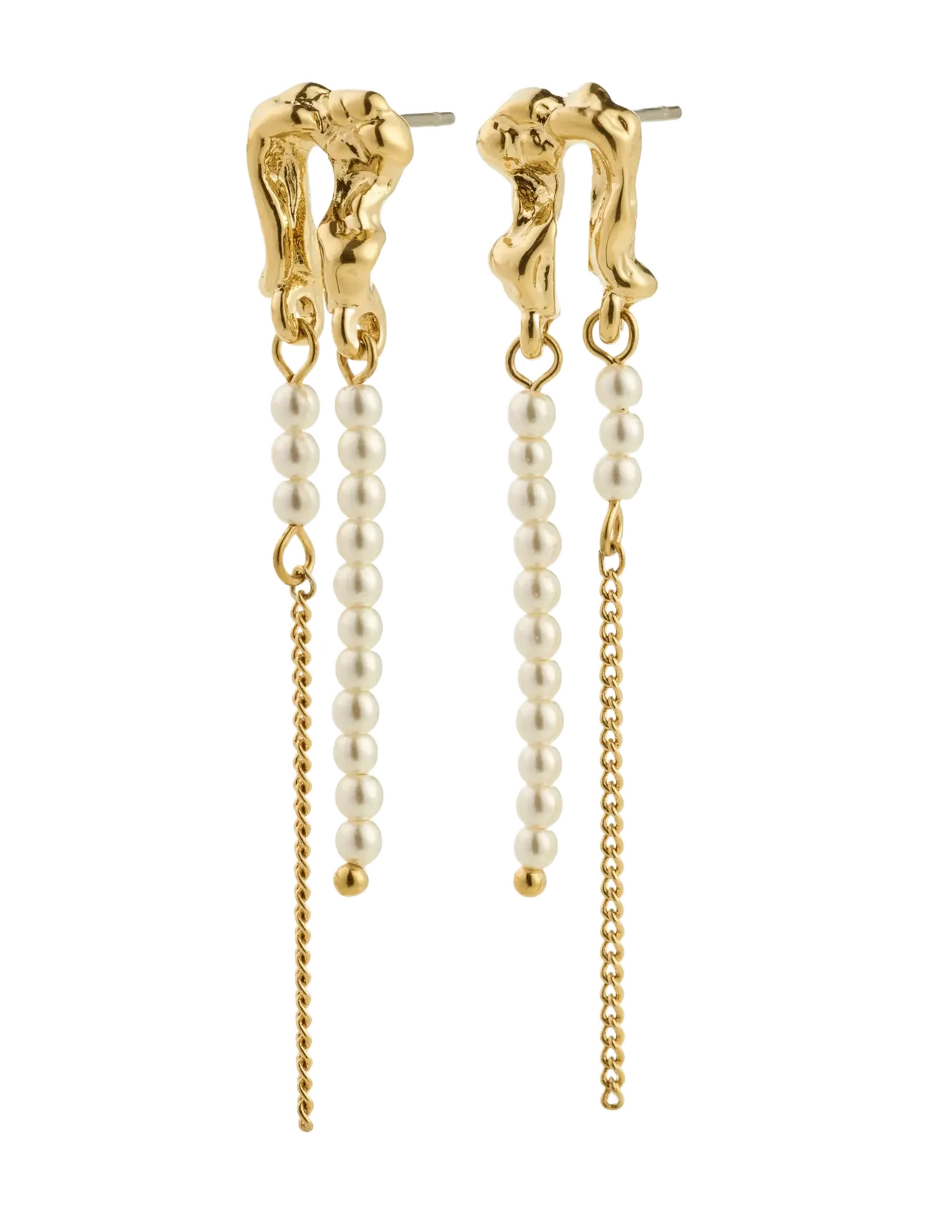 Pilgrim VINCENT earrings gold-plated - Örhängen - GOLD PLATED / gold