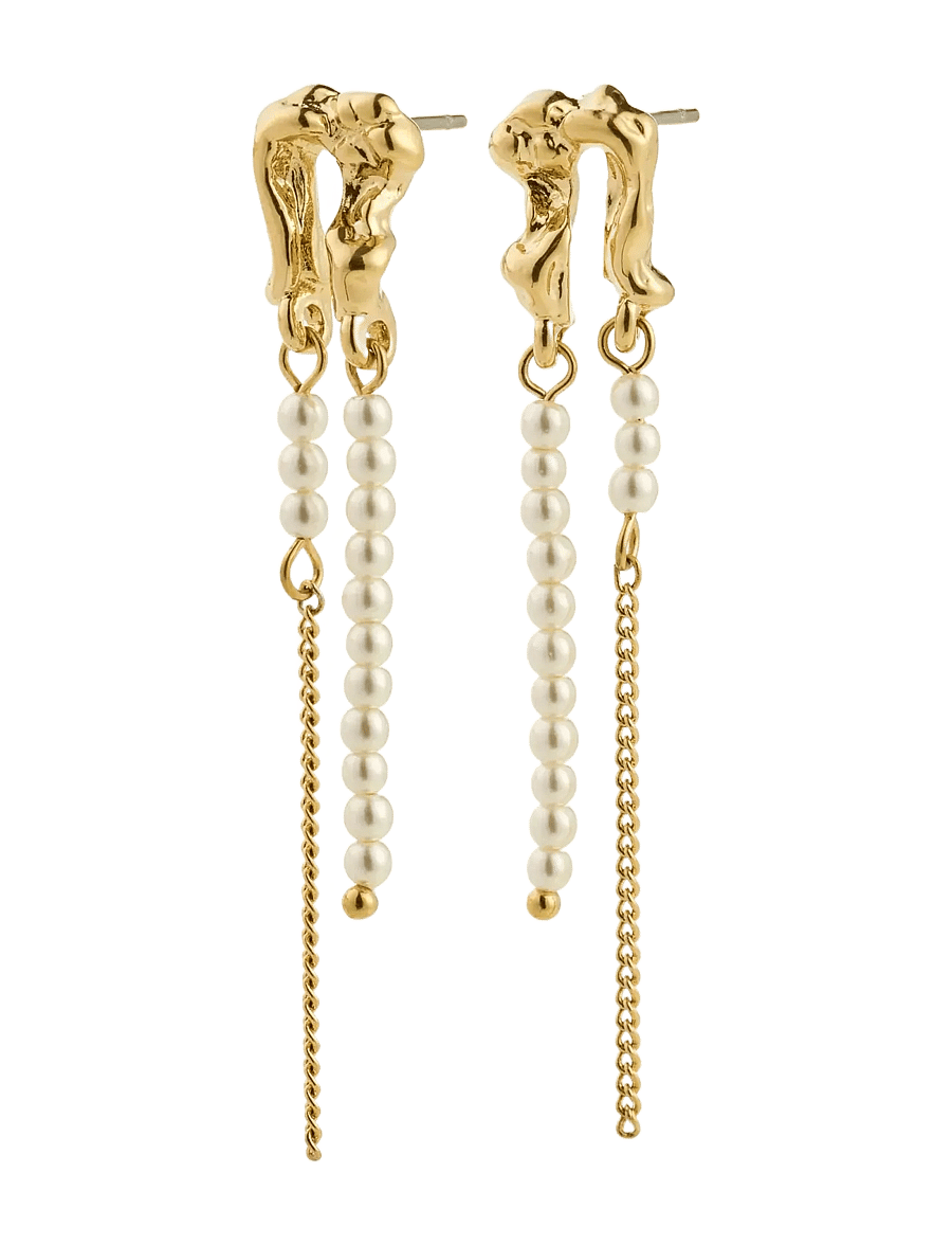 Pilgrim - VINCENT earrings gold-plated - gold plated - 1