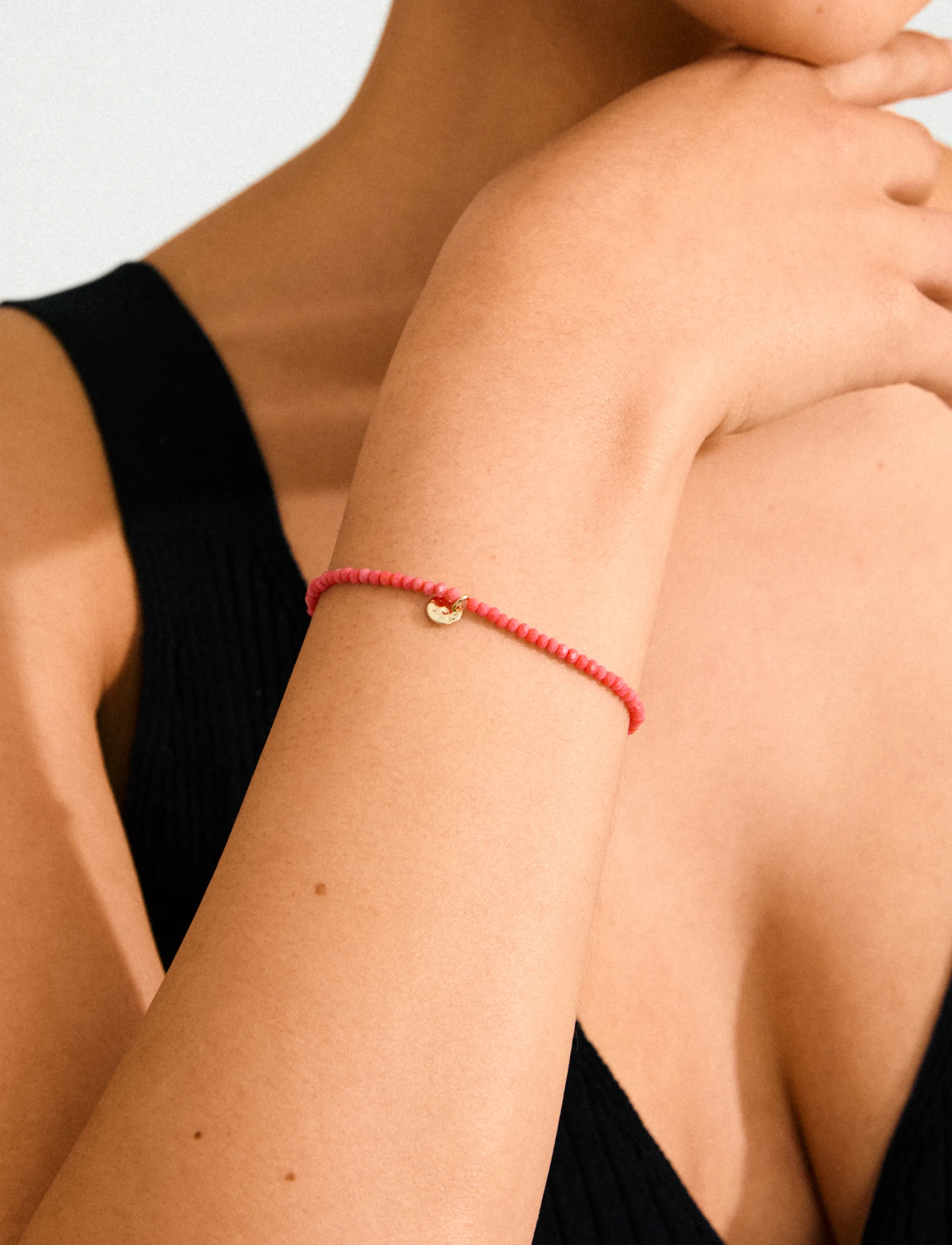 Pilgrim - INDIE bracelet peach, gold-plated - konfirmatsioon - gold plated - 2