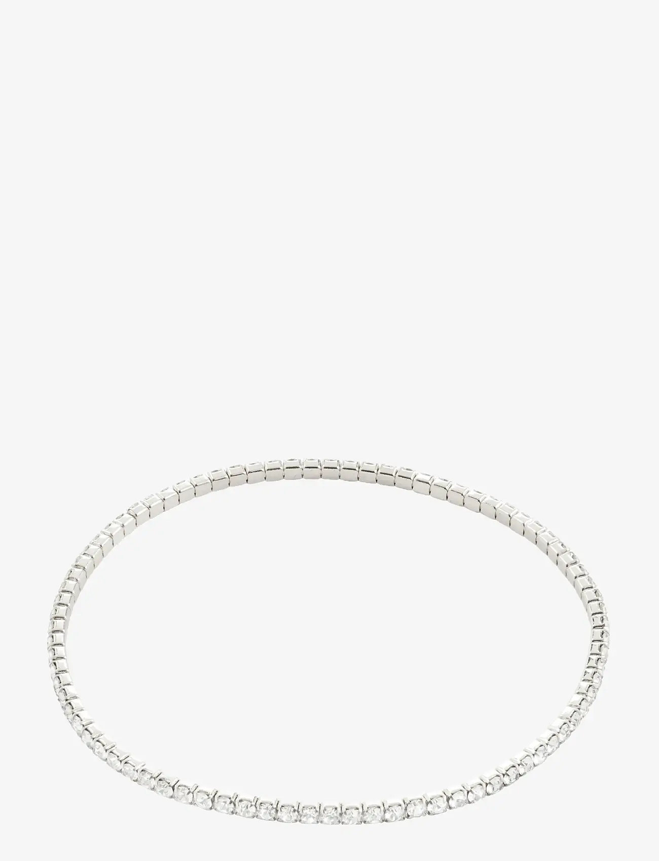 Pilgrim - ARASH crystal bracelet silver-plated - kedjearmband - silver plated - 1
