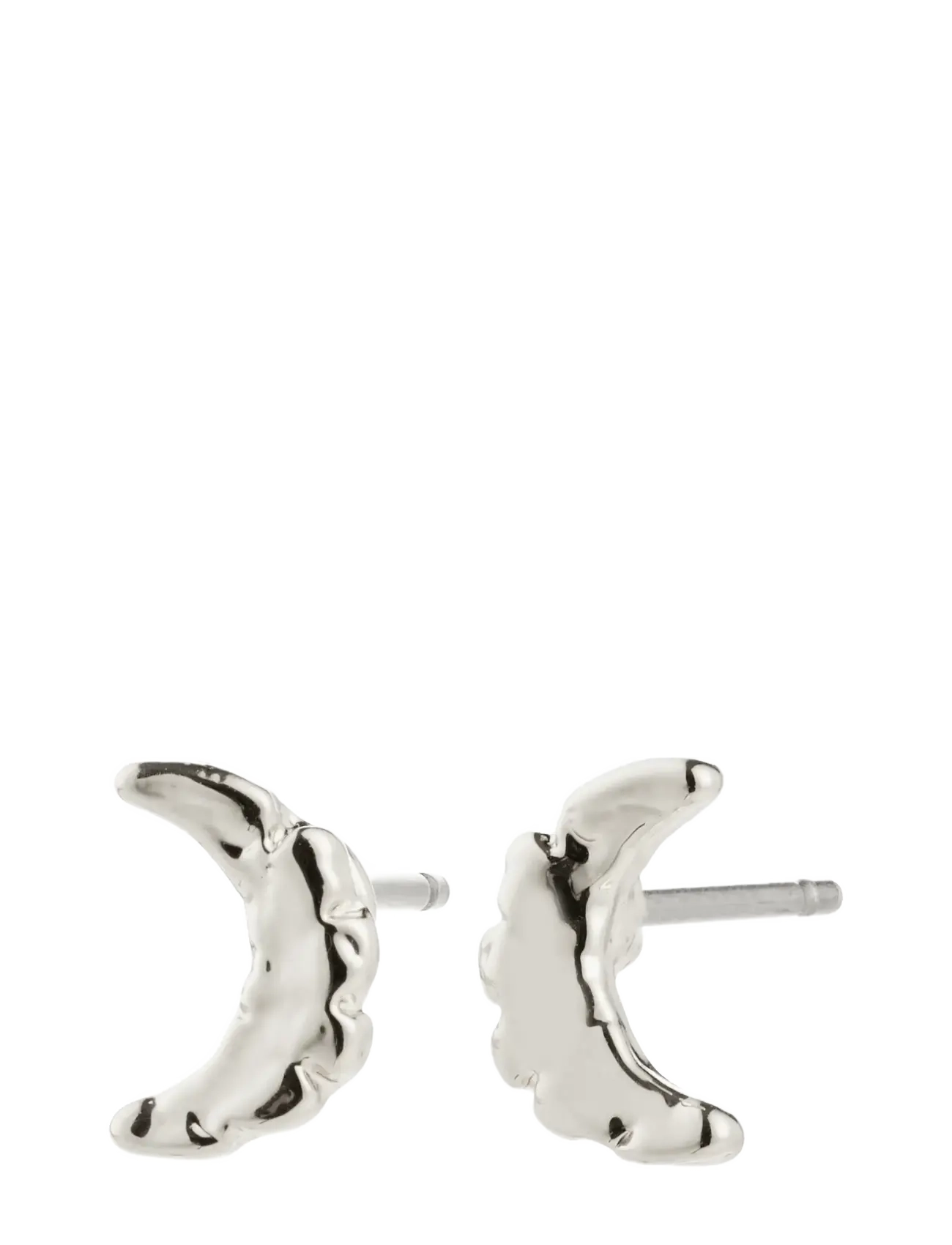 PILGRIM Between Moon Ohrringe Silber-Plated Silber - One Size - Damen