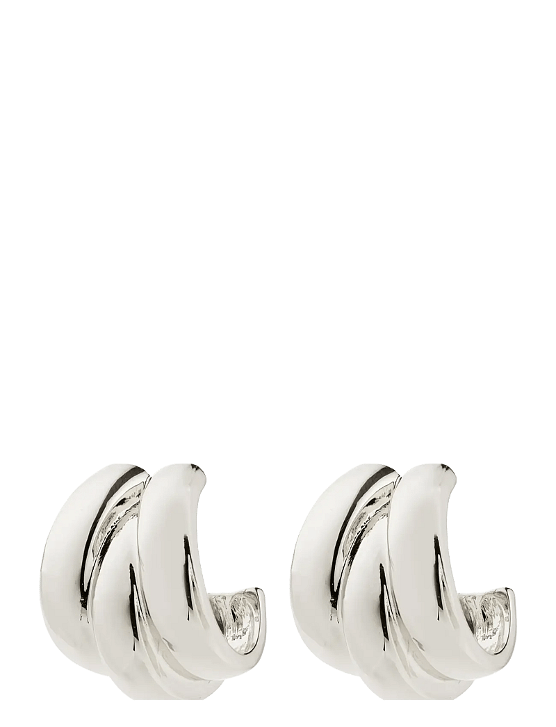 Pilgrim - DAMIA earrings silver-plated - cerceaux - silver plated - 1