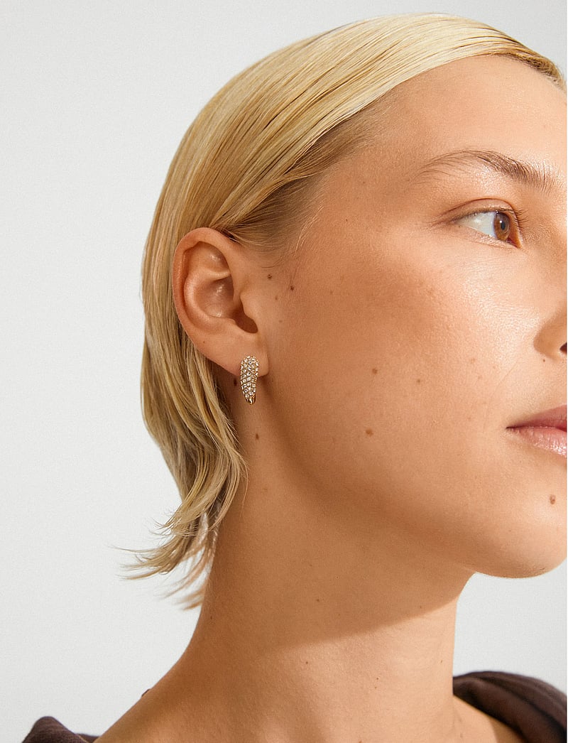 Pilgrim - SOUL earrings gold-plated - kreolen - gold plated - 2