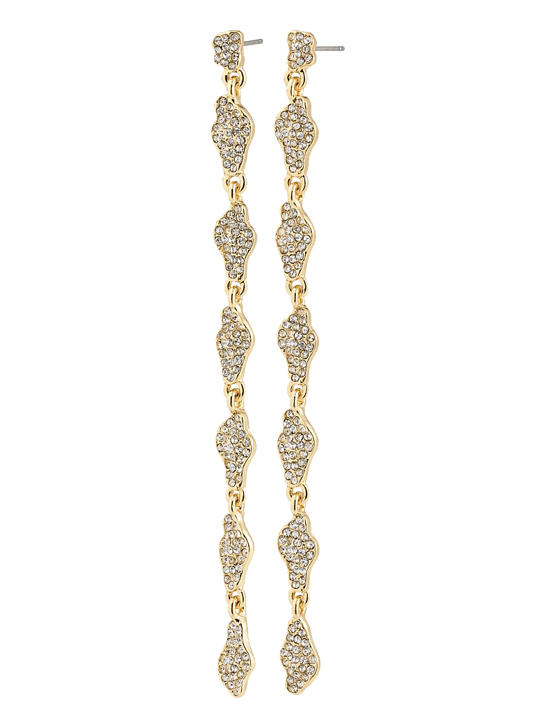 Pilgrim - BASIL earrings gold-plated - statement earrings - gold plated - 1