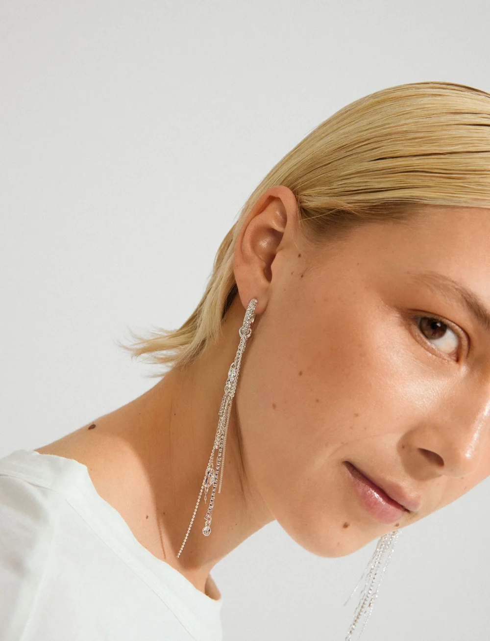 Pilgrim - DRUE earrings silver-plated - statement-øredobber - silver plated - 2