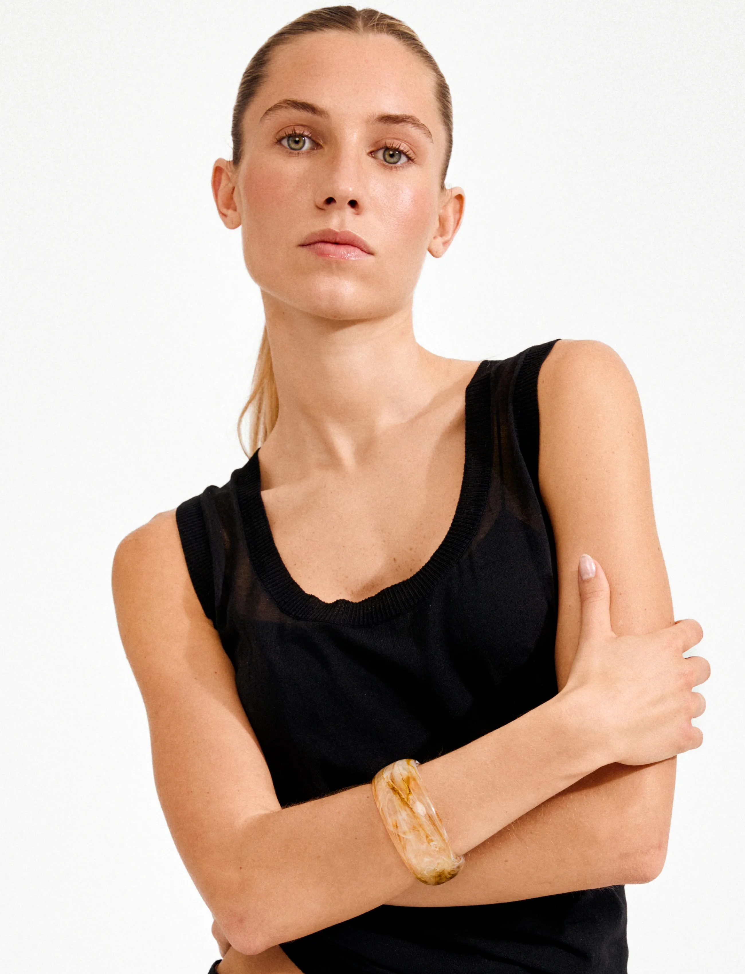 Pilgrim Aase Bracelet Creamy, One Size, Bracelets, Creme - Bangles, Frauen